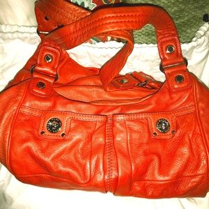 Marc Jacobs Orange Satchel Bag